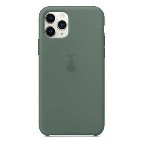 Чехол Silicone Case для iPhone 11 Pro Premium, Olive, SCPQIP11P-55-PINE в Евросеть