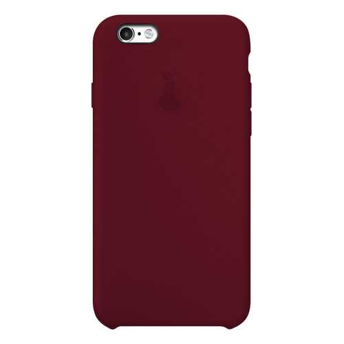 Чехол Silicone Case для iPhone 6 Plus/6S Plus, Dark Red, SCIP6SP-36-BORD в Евросеть