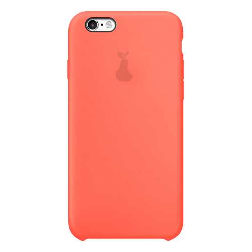 Чехол Silicone Case для iPhone 6 Plus/6S Plus, оранжевый, SCIP6SP-02-CORA в Евросеть