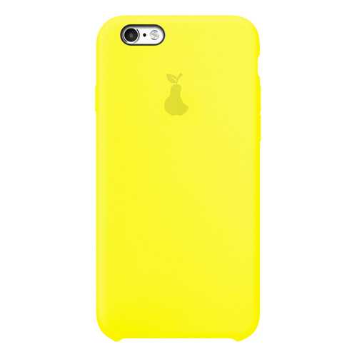 Чехол Silicone Case для iPhone 6 Plus/6S Plus, желтый, SCIP6SP-32-YELO в Евросеть