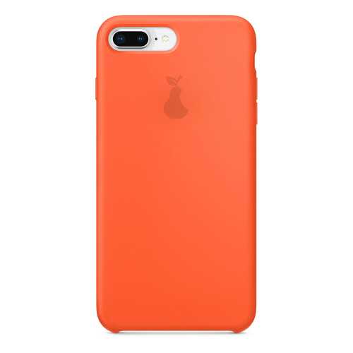 Чехол Silicone Case для iPhone 7 Plus/8 Plus, оранжевый, SCIP7P8P-02-CLEM в Евросеть