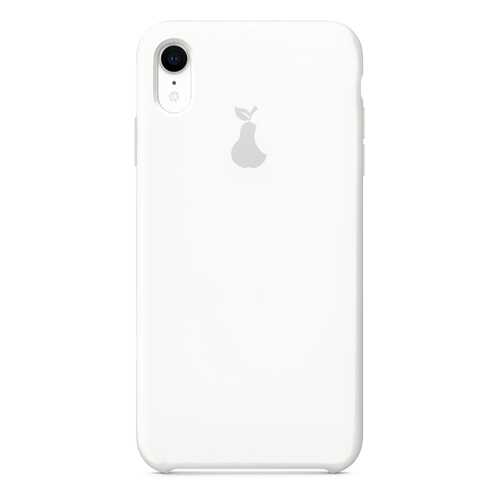 Чехол Silicone Case для iPhone XR, белый, SCIPXR-09-WHIT в Евросеть