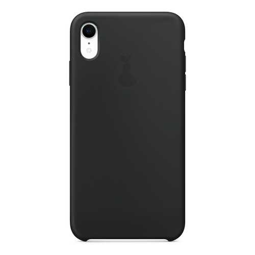 Чехол Silicone Case для iPhone XR Премиум, черный, SCPQIPXR-18-BLAC в Евросеть