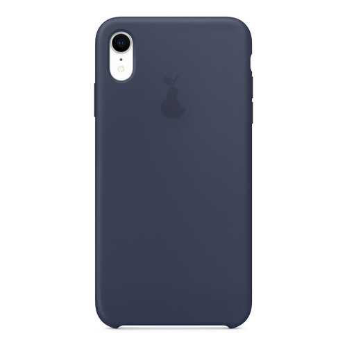 Чехол Silicone Case для iPhone XR Premium, Dark Blue, SCPQIPXR-08-MIDN в Евросеть