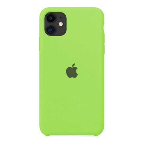 Чехол Silicone Case Lux для iPhone 11 Bright Green в Евросеть