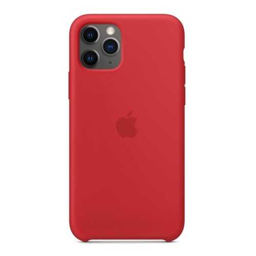 Чехол Silicone Case Lux для iPhone 11Pro Max Crimson в Евросеть