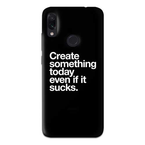 Чехол СМАКС Create something today для Xiaomi Redmi Note 7 в Евросеть