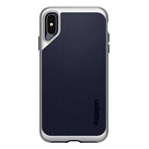 Чехол Spigen Neo Hybrid (065CS24840) для iPhone XS Max (Silver) в Евросеть