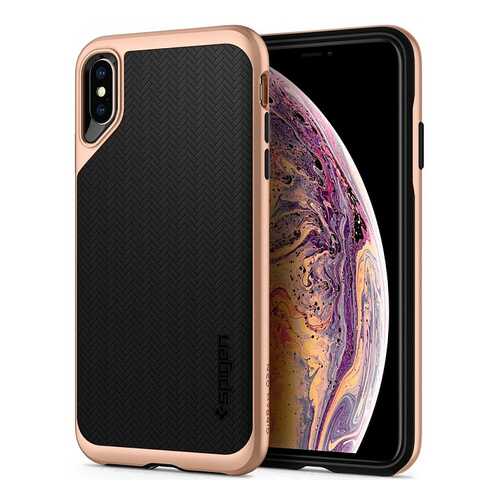 Чехол Spigen Neo Hybrid (065CS25353) для iPhone Xs Max (Gold) в Евросеть