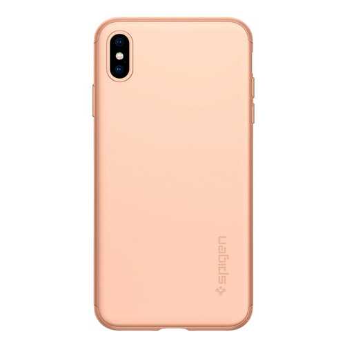 Чехол Spigen Thin Fit 360 (065CS25351) для iPhone Xs Max (Blush Gold) в Евросеть