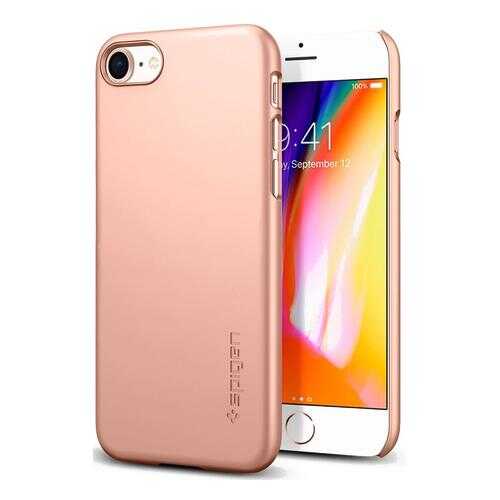 Чехол Spigen Thin Fit для Apple iPhone 8 Blush Gold (054CS22568) в Евросеть