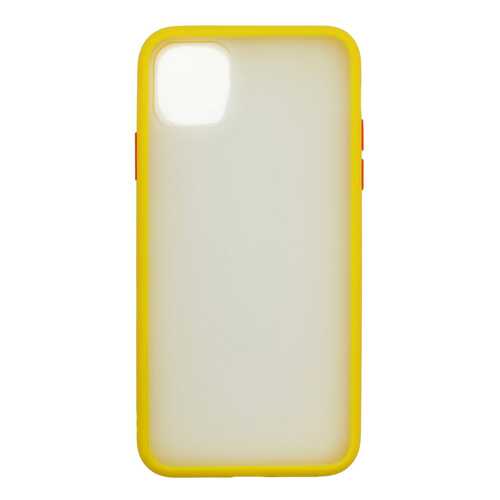 Чехол Zibelino Plastic Matte для Apple iPhone 11 Pro Max Yellow в Евросеть