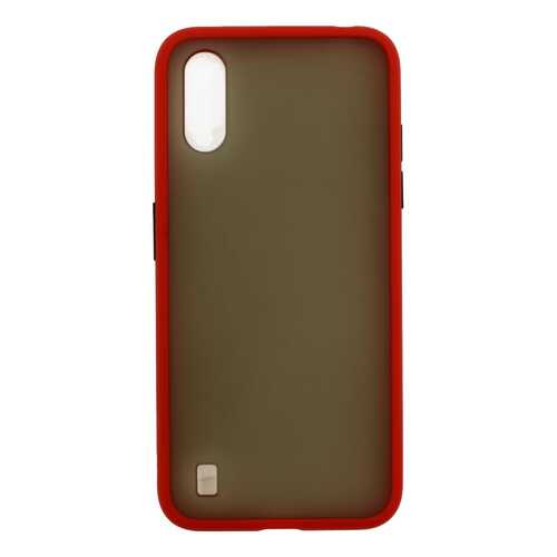 Чехол Zibelino Plastic Matte для Samsung Galaxy A01 (A015) Red в Евросеть