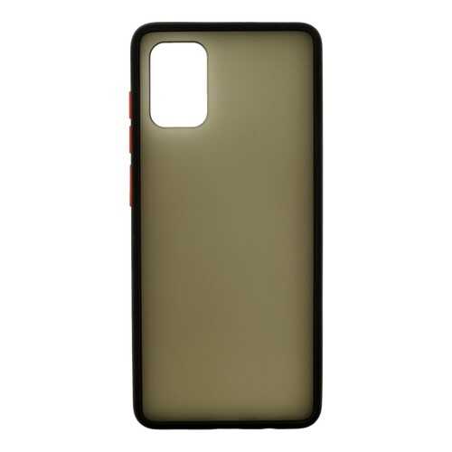 Чехол Zibelino Plastic Matte для Samsung Galaxy A71 (A715) Black в Евросеть