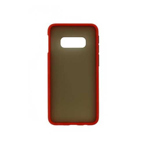 Чехол Zibelino Plastic Matte для Samsung Galaxy S10e Red в Евросеть