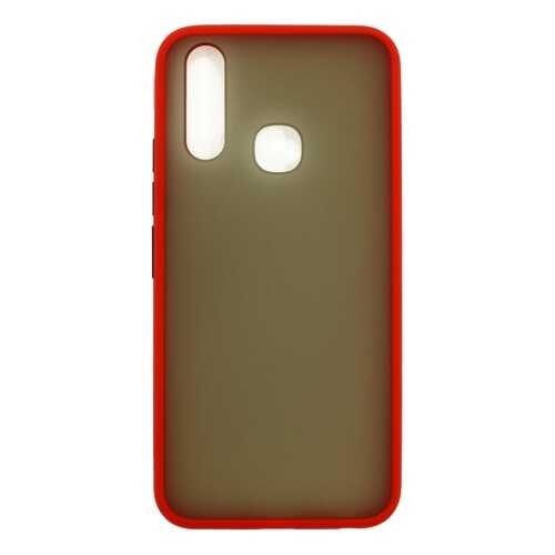 Чехол Zibelino Plastic Matte для Vivo Y17/ Y3/ Y15/ Y12/ Y11/ U10/ U3X Red в Евросеть