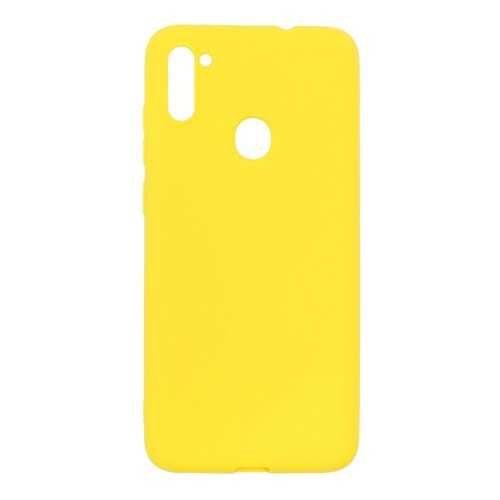 Чехол Zibelino Soft Matte для Samsung Galaxy A11/ Galaxy M11 (A115/M115) Yellow в Евросеть