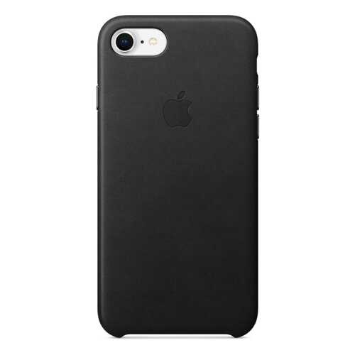 Кейс для Apple iPhone 8 / 7 Leather Case Black (MQH92ZM/A) в Евросеть