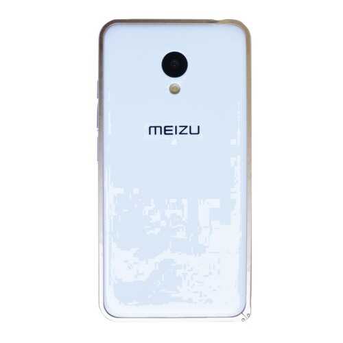 Металлический округлый бампер на пряжке для Meizu M3 / M3 mini / M3s (Золотой) в Евросеть