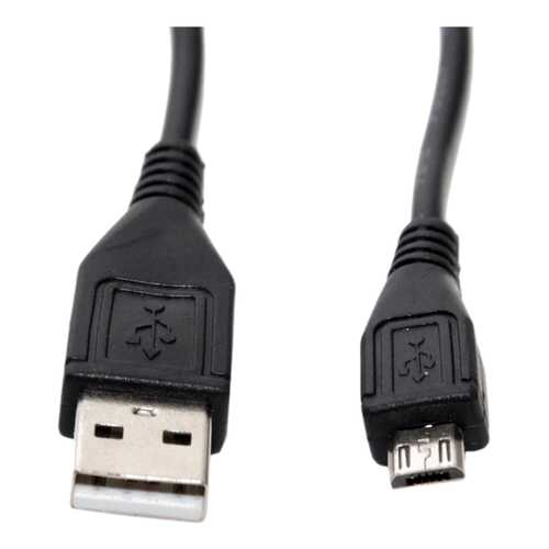 Кабель 5bites microUSB 0,5м Black в Евросеть