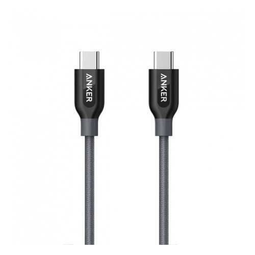 Кабель Anker Powerline+ USB-C to USB-C 2.0 1.8 м. UN Gray в Евросеть