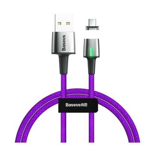 Кабель Baseus Zinc Magnetic Cable Type-C 1m CATXC-A05 Violet в Евросеть