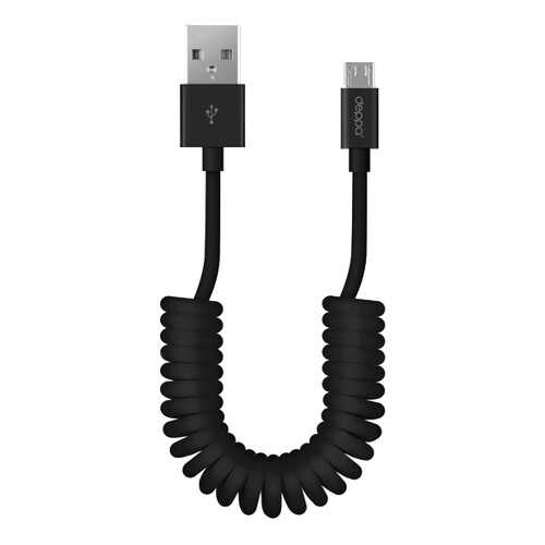 Кабель Deppa 72123 microUSB 1,5м Black в Евросеть