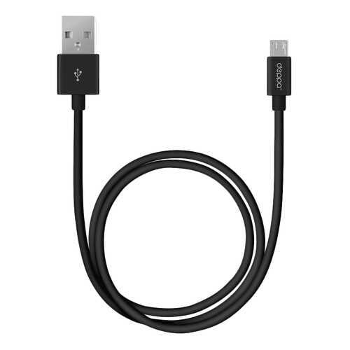 Кабель Deppa 72229 microUSB 3м Black в Евросеть