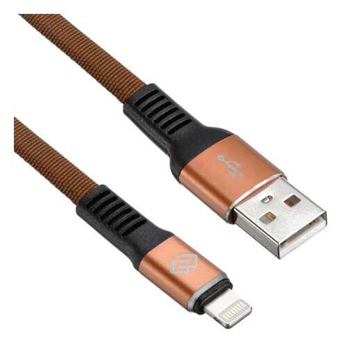 Кабель Digma USB A(m)-Lightning (m) 3м Brown в Евросеть