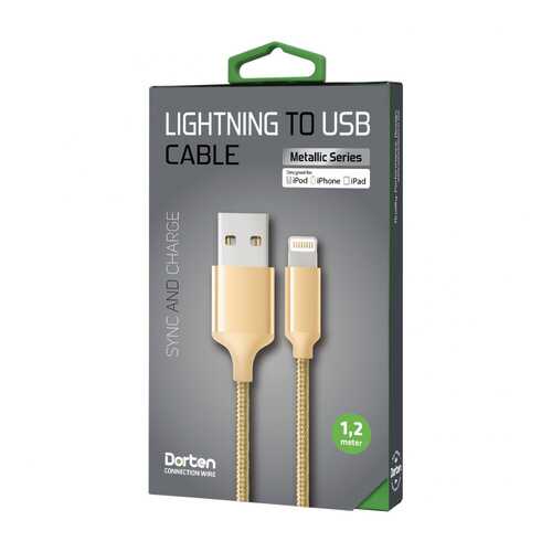 Кабель Dorten Micro USB to USB Cable Metallic Series 1,2 м Gold в Евросеть