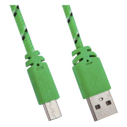 Кабель Liberty Project microUSB 1м Green в Евросеть