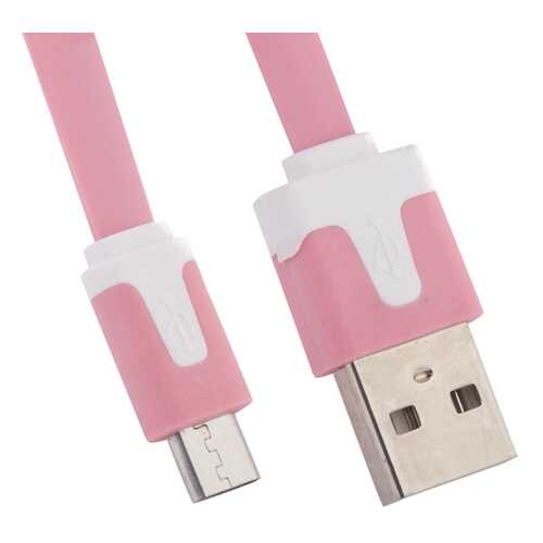 Кабель Liberty Project microUSB 1м Pink в Евросеть