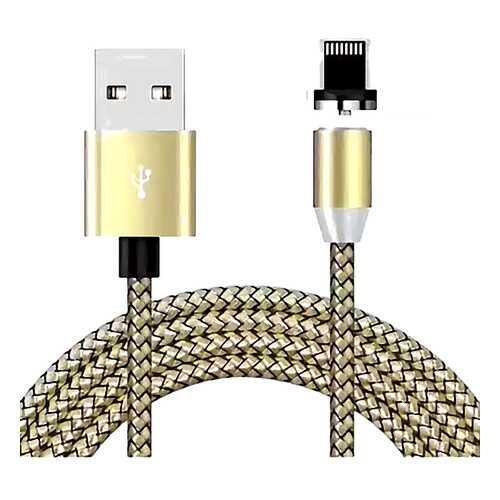 Кабель магнитный Zibelino DC Magnetic USB-USB Lightning (Gold) в Евросеть