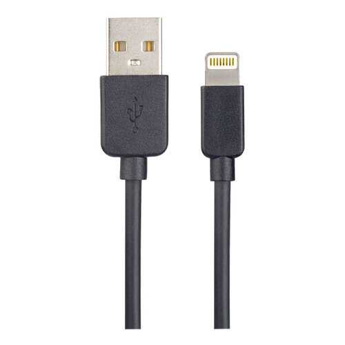 Кабель Perfeo для iPhone, USB - 8 PIN (Lightning), черный, длина 1 м., бокс (I4603) в Евросеть