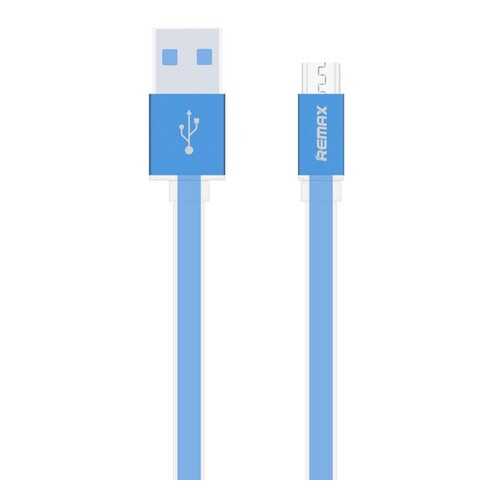 Кабель Remax Colourful RC-005m microUSB 1m Blue в Евросеть