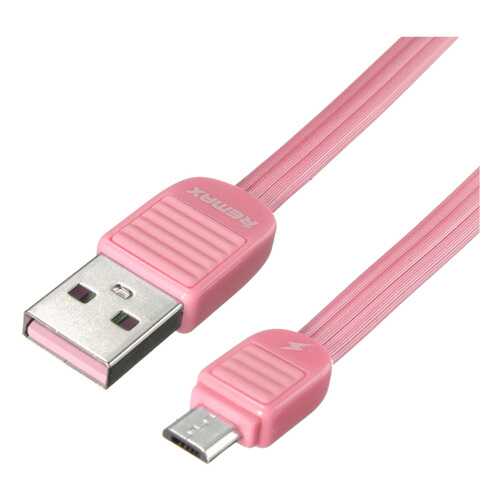 Кабель Remax RC-045m Puff microUSB 1м Rose в Евросеть