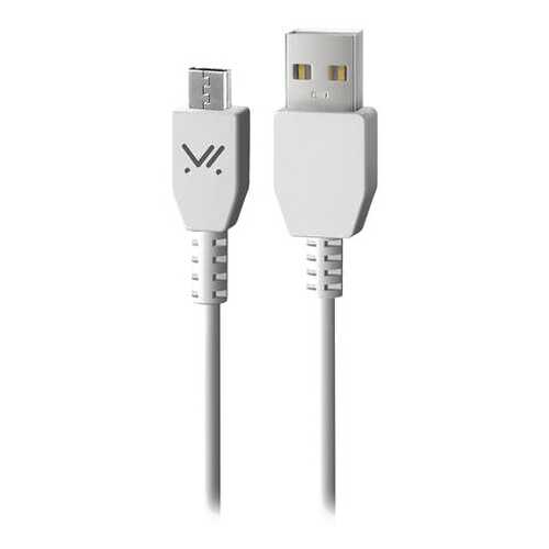 Кабель VER microUSB 1.0m White в Евросеть