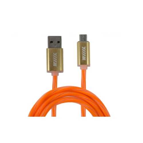 Кабель WIIIX CBL710-UMU-10OG microUSB 1м Orange в Евросеть