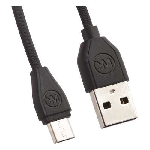 Кабель WK rc-050m microUSB 1м Black в Евросеть