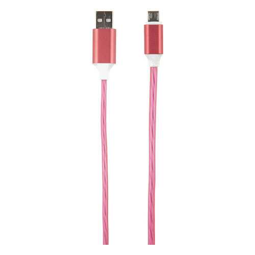 Кабели для мобильных устройств Red Line LED USB-micro USB розовый в Евросеть