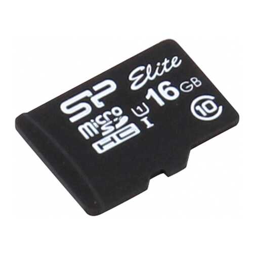 Карта памяти Silicon Power microSDHC 16Gb Class10 (SP016GBSTHBU1V10) в Евросеть