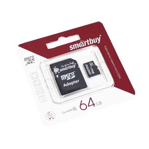 Карта памяти SmartBuy Micro SD 64GB в Евросеть