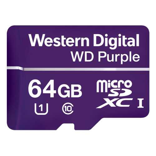 Карта памяти Western Digital Micro SDXC WDD064G1P0A 64GB в Евросеть