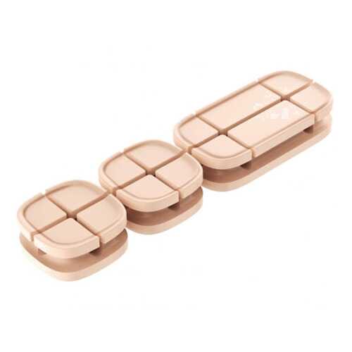 Держатель-зажим Baseus Cross Peas Cable Clip Gold в Евросеть