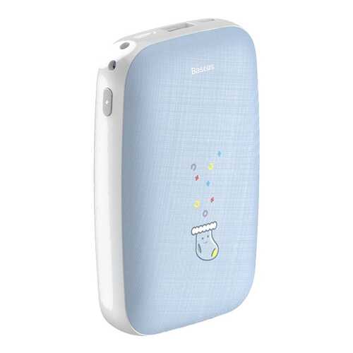 Аккумулятор Baseus Mini Q Hand Warmer Power Bank 10000mAh Blue в Евросеть