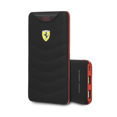 Внешний аккумулятор Ferrari 10000 мАч, черный в Евросеть