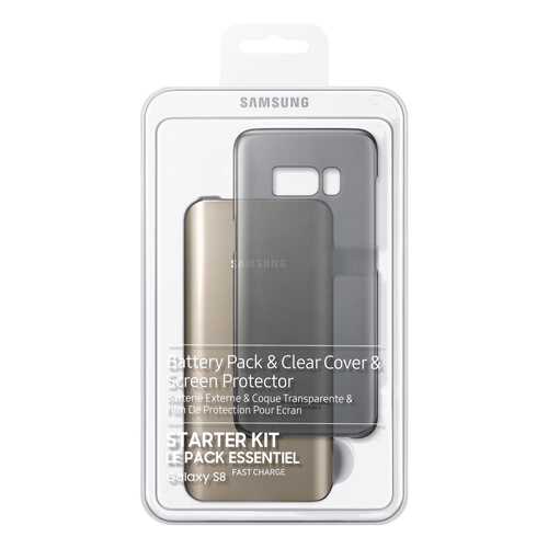 Внешний аккумулятор Samsung Starter Kit Galaxy S8 5200 мА/ч (EB-WG95ABBRGRU) Gold в Евросеть