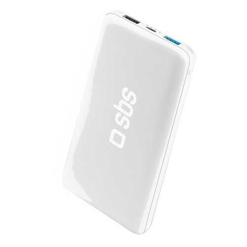 Внешний аккумулятор SBS 10000 mAh White в Евросеть