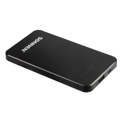 Внешний аккумулятор Sonnen Powerbank V3801 4000 mAh Black в Евросеть