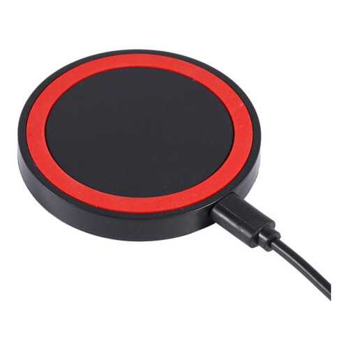 Беспроводное зарядное устройство CARCAM Wireless Charging Pad Red в Евросеть